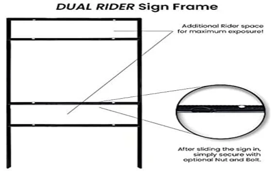 36x24 h frame slide in
